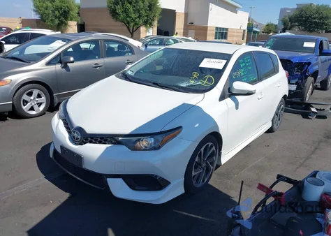 2016 Scion Im z USA, uszkodzony, nr VIN JTNKARJE3GJ520293